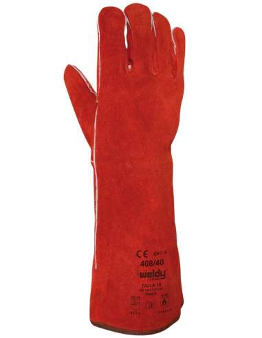 JUBA GUANTES SERRAJE SOLDADOR 40 CM.408 10 XL.