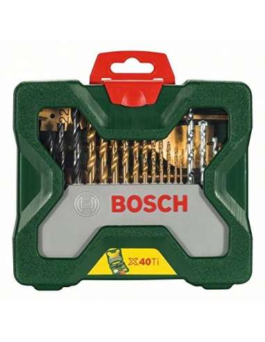 BOSCH JUEGO BROCAS 40 PZ. + PUNTAS