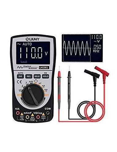 LM2001S MULTIMETRO 5KHz 500KHz FRECUENCIA 4000