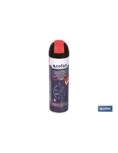 COFAN SPRAY 500ML.MARCAJE FLOURESCENTE AMARILLO