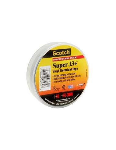 3M SCOTCH SUPER 33+ CINTA AISLANTE VINILO 33 m.*19 mm.