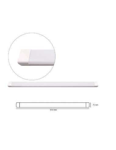 REGLETA LED ESTANCO 120 CM 40 W 4000K NEUTRA