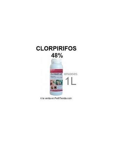 CLORPIRIFOS HERBICIDA PLANTAS 1 L.