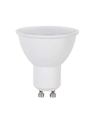 LAMPARA LED DICROICA GU10 PLANA .8W 3000K.CALIDA