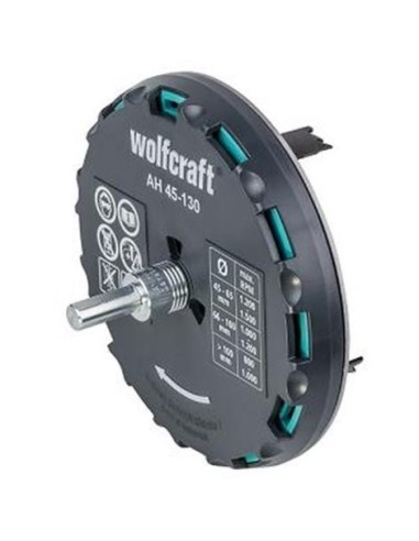 WOLFCRAFT ADJUSTABLE CROWN BIT 45-90 5977