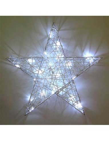 ESTRELLA NAVIDAD LED 3D 7*50*47 24 LED