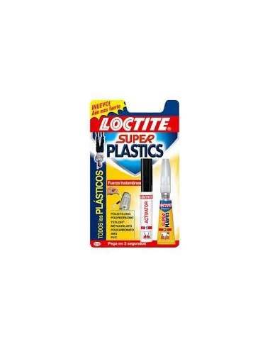 LOCTITE SUPER GLUE3 PLASTICO 32 G.